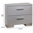 thumbnail image 5 of ACME Furniture Lorimar 2-Drawer Wooden Nightstand in White, 5 of 6