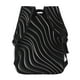 thumbnail image 4 of Fotbe Abstract Black And White Waves Mochila Casual con Estampado para Escuela, Viajes y Actividades al Aire Libre - Duradera, Ligera y Cómoda, 4 of 5