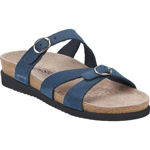 Women's Mephisto Hannel Navy Nubuck 11 M