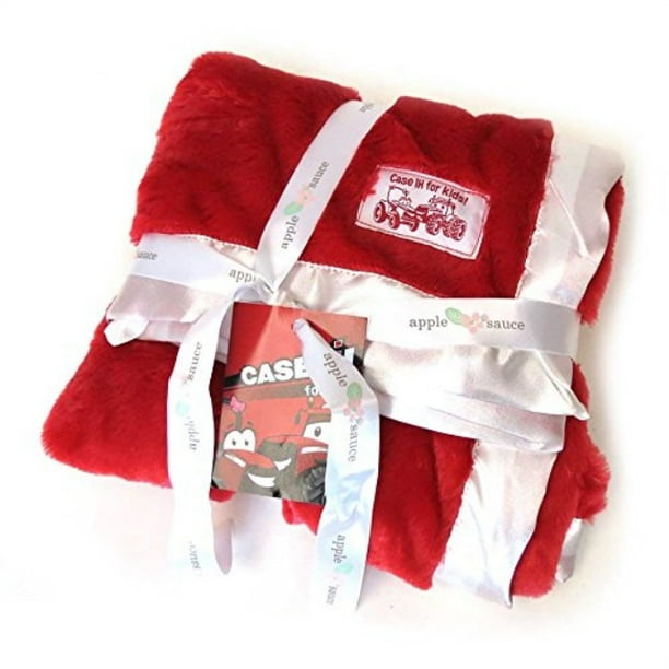 Case IH Red Baby Blanket