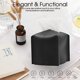 thumbnail image 4 of Cubierta para caja de pañuelos, moderno soporte cuadrado de cuero de PU para caja de pañuelos, dispensador de pañuelos decorativo en forma de cubo de cuero para tocador de baño, mesita de noche, escritorio oso de fresa Electrónica, 4 of 5