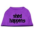thumbnail image 2 of Shed Happens Screen Print Shirt Purple Xl (16), 2 of 2