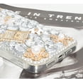 thumbnail image 5 of iPhone 14 Bling Glitter Case,Luxury Bling Diamond Rhinestone Gemstone 3D Perfume Bottle and Flower Gemstone Soft TPU Back Cover Case for Women Girls with iPhone 14 6.1" 2022, 5 of 5