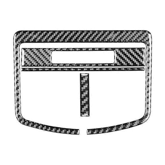 Real Carbon Fiber for CX9 -9 2016-2022 Rear Row Air Conditioner Control Panel A/C Outlet Vent Frame Trim Cover