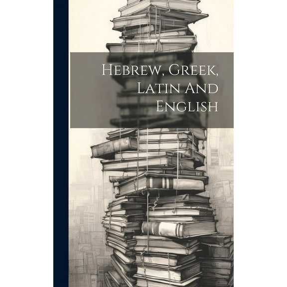 Hebrew, Greek, Latin And English (Hardcover)