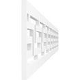 thumbnail image 3 of Ekena Millwork 46 1/4"W x 6"H x 3/8"T Tulum Fretwork Moulding, Architectural Grade PVC, 3 of 13