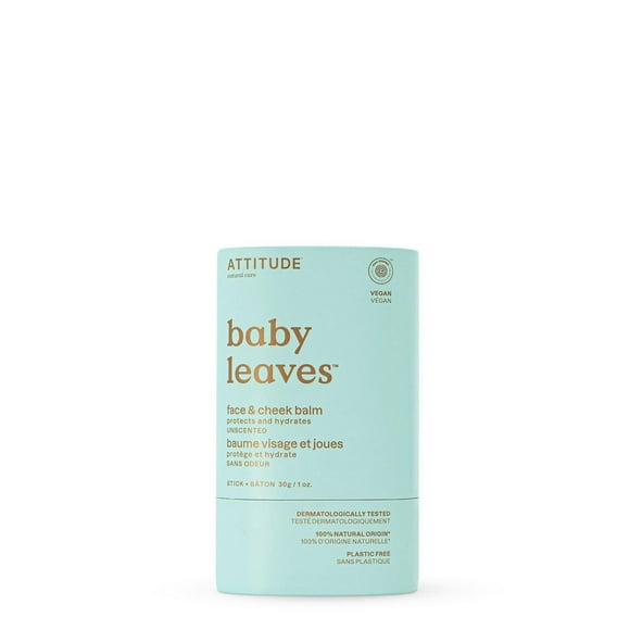 ATTITUDE baby leaves, Face & Cheek Balm, Unscented, 30 g