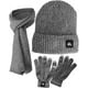 thumbnail image 1 of Juego de Gorro, Bufanda y Guantes de Pantalla Táctil, Bluelander, Unisex, Gris Oscuro, 1 of 5