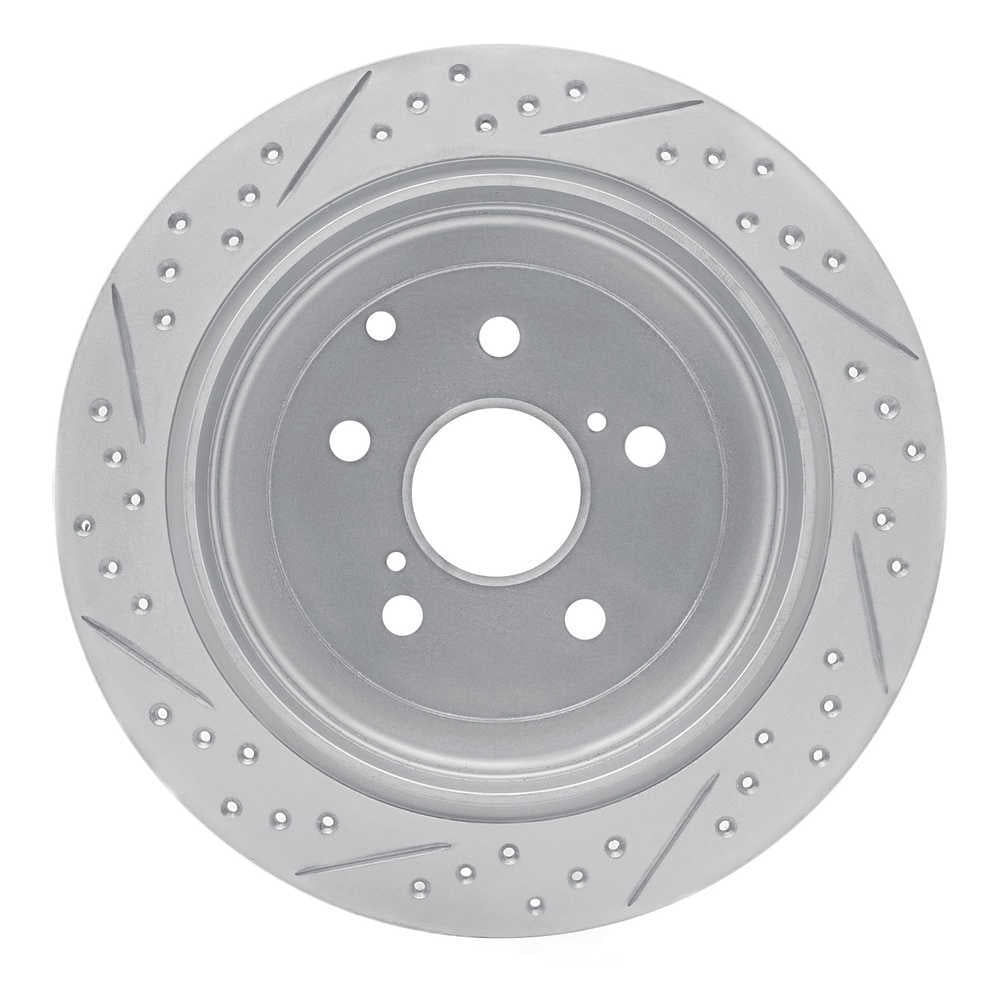 Dynamic Friction Company 830-76141R DFC Geoperformance Rotor - Drilled and Slotted