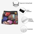 thumbnail image 5 of Kdxio Men's Boxer Briefs with Easter Eggs1 Print - Comfortable and Breathable Underwear for Everyday Wear, 5 of 7