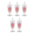thumbnail image 1 of 5 Unidades Mini Modelo de Dulces Frascos Coloridοs Adornos, Juguete de para Decoración Comedor, Cocina de Dollhouse 8 x 8 *21 mm rojo Yotijar Tarros de miniaturas de casa de muñecas, 1 of 10