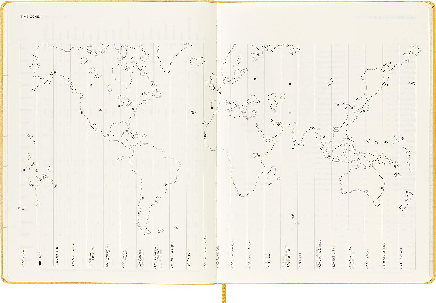 Moleskine 2023 12month Weekly Extra Larg