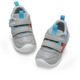 thumbnail image 2 of DREAM PAIRS Toddler Boys Girls Comfort Sneakers Lightweight Tennis Walking Shoes SDFS212K GREY Size 6T, 2 of 5