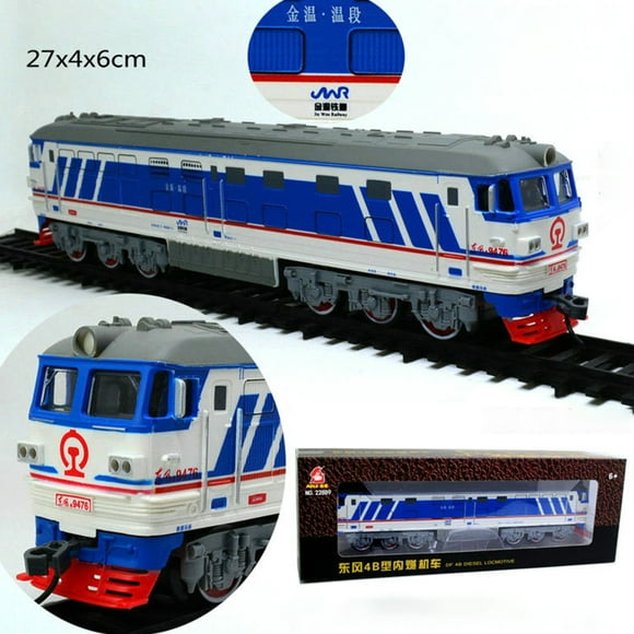 Music Track Trains Electric Toy Long Rail Cars Classic Children's Toys Train