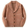 thumbnail image 1 of Styesk Jackets for Men Men's Sweater Winter New Thickened Cardigan Knitted Jacket, 1 of 7