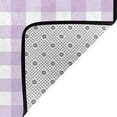 thumbnail image 4 of Area Rugs For Living Room Decor - Purple Checkboard Soft Anti Slip Throw Washable Rugs 5x7 For Bedroom, Indoor Carpet For Bedroom Living Room 80x58In, 4 of 7