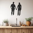 thumbnail image 2 of LaModaHome Exclusive Beloved Metal Wall Art – Durable & Artistic Metal Wall Art for Home and Office Decor, Perfect for Any Interior Design Aesthetic, 2 of 5