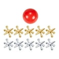 thumbnail image 1 of Juego de jotas,Juego de Jacks con bolas para niños y adultos.,Juego de juguete Old School Jackstones Game Sturdy,Actividades de mesa tradicionales Entretenimiento Aleación,Mini juguetes para, 1 of 8