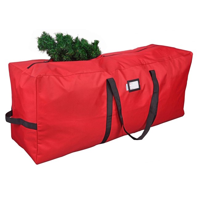 Bolsa De Almacenamiento Para Árbol De Navidad Primode | Se Adapta A Hasta 9 Pies. Árbol Alto Desmontado | 25"" Alto X 20"" Ancho X 65"" Largo | Material Oxford 600D Duradero | Contenedor De Almacenami