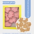 thumbnail image 4 of Moyic 8 piezas de moldes de repujado de galletas con forma de animales de dibujos animados, moldes de placas de prensa para Fondant de Chocolate, Cocina y Comedor No.02 Moyic HA009513-02B, 4 of 6