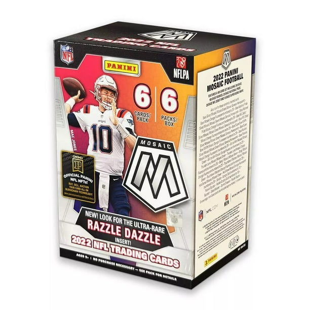 2022 Panini Mosaic Football Blaster Box Trading Cards Look for