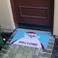 thumbnail image 3 of Rubber-Cal "Santa Claus is Back!" Christmas Doormat Holiday Doormats, 18 x 30-Inch, 3 of 5