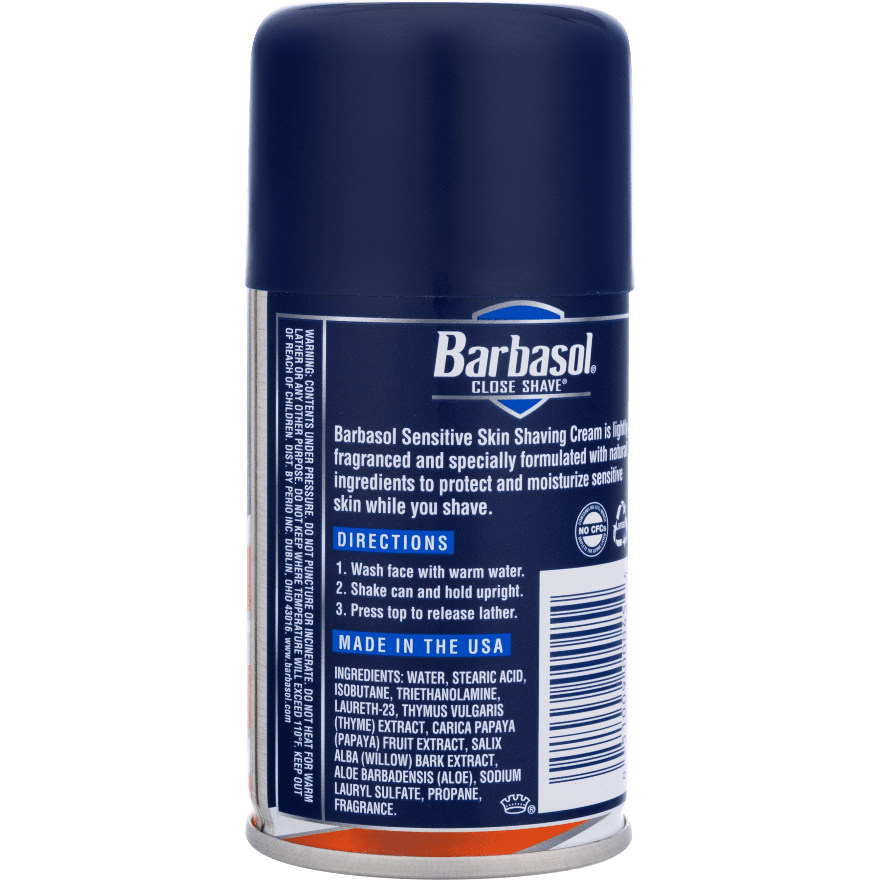 barbasol sensitive skin