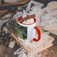 thumbnail image 5 of 3dRose, Nene Hawaiian Goose, bird, Kauai, Hawaii, USA - US12 DFR0128 - David R. Frazier, 11oz Two-Tone Red Mug, 5 of 7