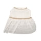 thumbnail image 2 of Vestido de novia para perro suave, transpirable y de verano, color blanco, talla L, adorable vestido de princesa de malla, 2 of 8