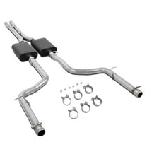 For 09-14 Dodge Challenger RT 5.7L Hemi FM Style Complete Cat-Back Exhaust Muffler System