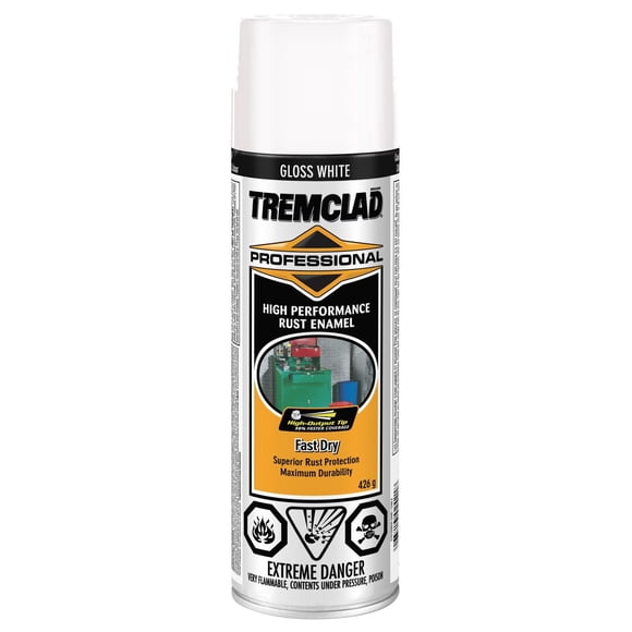 Tremclad Professional Rust Enamel & Primer, Gloss White