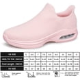 thumbnail image 2 of AMANSSE Womens Hands Free Slip on Shoes Non Slip Running Shoes Air Cushion Breathable Workout Shoes Lightweight Gym Sneakers Pink Size 8.5, 2 of 7