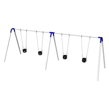 Ultra Play 8 ft. Double Bay Swing Set