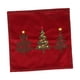 thumbnail image 3 of Funda de almohada navideña / Funda de almohada decorativa / Funda de cojín de 18 x 18 pulgadas para granja / Sofá / Coche , estilo D Macarena Funda de almohada, 3 of 7