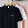 thumbnail image 5 of Camisa polo bordada de verano para hombre, manga corta, marca de moda, camiseta de cuello vuelto Pi Shuai para hombre, nueva camiseta de verano 2024, 5 of 5