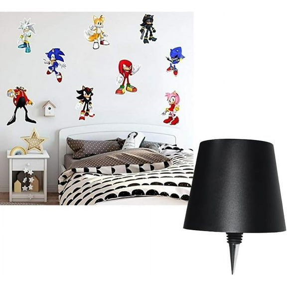 Sonic Game Sticker Children's Cartoon Bedroom Background Wall Decoration Self-Adhesive Wall Sticker PVC
