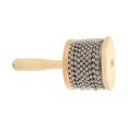 thumbnail image 4 of Portable Cabasa, Comfortable Grip Wooden Cabasa Steel Ball  For Rhythm Training Medium, 4 of 8