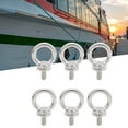 thumbnail image 1 of Fastener, Rust Proof Stainless Steel Stainless Steel Bolts M6 Eye Screw Fastening Even Force Corrosion Resistant  for Fastener Accessory, 1 of 7