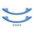 thumbnail image 1 of Ximing 2 Pieces Badminton Racket Head Edge Cover Badminton Accessories Stable Performance Practical for Badminton Lovers Lightweight Blue, 1 of 10