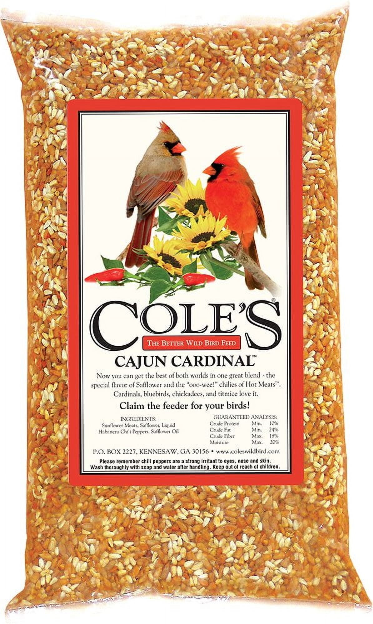 Cole's CB10 Cajun Cardinal Blend Bird Seed, 10-Pound