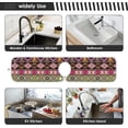 thumbnail image 6 of Coolnut 2 Pack Faucet Mat Splash Guard for Kitchen Sink, Native American Style 14x5 Inch Super Absorbent Microfiber Sink Protector Mat, Kitchen Sink Mat Machine Washable Kitchen Sink Accessories, 6 of 7