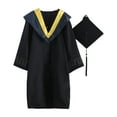 thumbnail image 2 of Jiaroswwei 1 Set Beautiful Fine Knitted Graduation Uniform Polyester Elegant Festive Touch Graduation Dress for Photography, 2 of 8