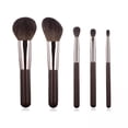 thumbnail image 6 of RAGUPEL Travel Makeup Brushes Set W/Pouch,Portable 5Pcs Professional Premium Goat Hair Cosmetic Brushes Kit for Powder Blush Concealers Contouring Highlighting, 6 of 8