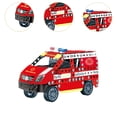 thumbnail image 6 of yotijay Model Car Kits Set Car Building Kits Assembly Metal Educational Toy Vehicles Toy Fire truck, 6 of 9