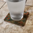 thumbnail image 2 of Margarida Flowers Low Profile Novelty Cork Coaster Set, 2 of 4