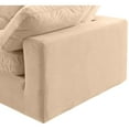 thumbnail image 6 of Meridian Furniture Comfy Beige Velvet 2-Pc. Modular Sofa, 6 of 11