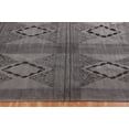 thumbnail image 3 of Casavani Decorative Hand Made Rectangle Flat Weave Rug Gray Geometric Rug 10x14 feet, 3 of 5