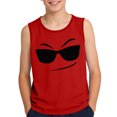 thumbnail image 1 of Camisola de Niños Pequeños 3-15 Años sin Mangas Tela Suave Impresión Gradiente para el Uso Casual Y Ocasiones Especiales, 1 of 8