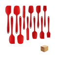 thumbnail image 1 of "Set 12 Utensilios Silicona Cocina Palas Espatulas Reposteria Belug, Rojo ", 1 of 5