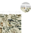 thumbnail image 5 of Yayeee Shower Curtain with Hooks 72"x72" Waterproof Fabric Bathroom Hanging Decor, Green Birds, 5 of 5